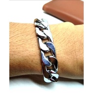 Titanium SILVER Big Chain Bracelet/PUNK Bracelet