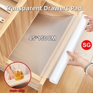 【SG STOCK】Non-Slip Drawer Liner Drawer Mat EVA Shelf Liner Waterproof Moisture-Proof, Cabinet table 