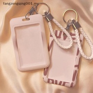 F1MY Cartoon Card Holder Photocard Holder Keychain Students Card Protectors Pink ID Bank Cards Cover