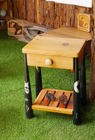 【訂製品】球棒床頭櫃  棒球魂罝物櫃