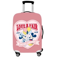 18-32 inches, stretchable luggage cover, Mickey and Minnie dating pattern.