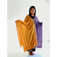 Striped scarf 60x180 cm