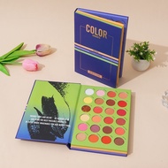 Book Eyeshadow 72 Colors 4 Layers Folding Eyeshadow Palette Stage Makeup Multicolor cos Play Makeup 