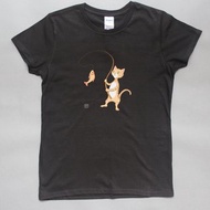 天才貓釣客　Tshirt 修身版