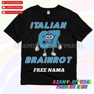 Children's T-shirts Children's Clothes Anomali Italian Brainrot Six Seven 67 Free Name / Children's 