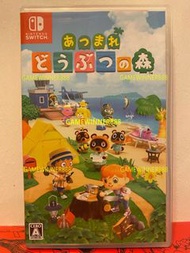 （中古二手）Switch NS遊戲 動物森友會 動物之森 Animal Crossing 日版中英日文版