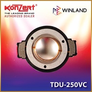 Konzert Original Voice coil For 1.5" Compressor Driver TDU-250VC *Winland*