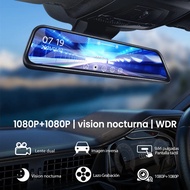 10 Inch Touch Screen Streaming Media WIFI  Dashcam Car DVR  Front Rear Full Screen Car Camera