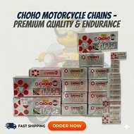 CHOHO Motorcycle Chain Gold & O-Ring Series (415H / 428H / 428VO / 520HO) High Strength Gold Chain -