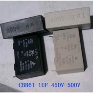 Shanghai HAOYE Supporting Capacitor 1UF500V Air Conditioning Inner Fan Capacitor CBB61 1UF 450V