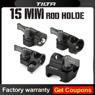 TILTA 15mm Rod Holder TA-15RH to 1/4 quot 20 Adapter Front Mounted &amp Side Mounted 15mm Rod Holder