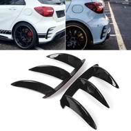 Rear Bumper Canard Splitter Vent FIN for MercedesBenz W176 AMG Line