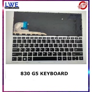 Elitebook 830 G5 G6 / 835 G5 / 836 G5 / 730 G5 / 735 G5 HSN-I12C HSN-I30C Laptop Keyboard NO MOUSE P