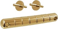 Gretsch Style Bar Bridge Brass w/Gold 2-15/16" Stud Allparts GB-2565-002
