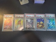 Ptcg PSA 10鑑定卡 寵物小精靈卡x5
