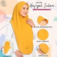 Borong Instant Bawal Hafiza Sulam Chiffon Plain Tudung Labuh Bidang 55