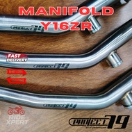 Pipe exhaust YAMAHA Y16ZR stainless steel MANIFOLD UNIVERSAL 28MM 32MM 35MM 02 sensor adaptor spare 