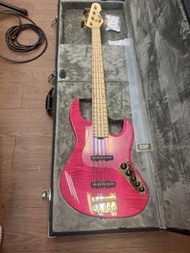 ESP  amaze CTM CUSTOM SHELL PINK 5 string bass