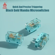 1Pcs Kailh New Style GM8.0 Micro Switch 90 Juta Kali Tekanan Tetikus Gaming 3Pin Cangkang Lutsinar T