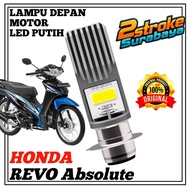 CAHAYA Motorcycle Headlights HONDA REVO ABSOLUTE Bright White LED Light H6 M2A Ac/Dc 12Volt Replacem