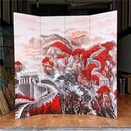 Partition Jiangshan Office Screen Fold Thousand Miles Double-Sided Inkjet Conference Room Thousand M