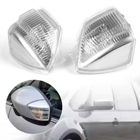 Rearview Mirror Turn Signal Light Repeater Light For Ford S-MAX Galaxy 2006-2015 C-MAX 2011-2015 KUG