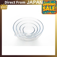 Yoshikawa Lightweight and Unbreakable Range Bowl Set of 4: 16cm, 13cm, 10cm, 6.7cm, 700ml to 60ml, M