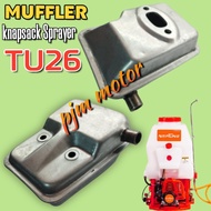 Tu26 silencer knalpot kenalpot mufler mesin pompa hama Tu 26 TNK 777 767