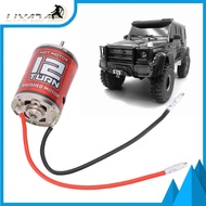 LIXADA 540 Brushed Motor High Torsion Low Noise 12T RC Motor for RC Car Boat Trunk Stainless Steel H