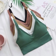 Lovito Sports Bra Skinfriendly Push Up 4way Stretchy Backless Ribknit Sports Bra for Women LCS27A30