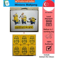 Halloween PROMO Minions Mahjong SG Instock Limited Edition 156Tiles (Animals+Clown+Fei)