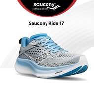 Saucony Ride 17 Road Running Jogging Shoes Women's - C(CLOUD/BREEZE) S10924-118