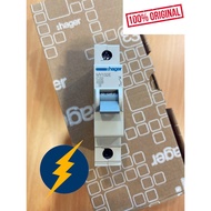 Hager MCB MY132E 32Amp 1Pole 4.5kA