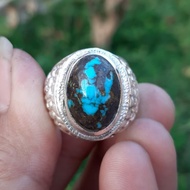 pirus persia biru top motif