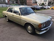 自售賓士 BENZ W123 200E 1982年 骨董 老爺 古董車 