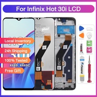 Original LCD for Infinix Hot 30I X669 / Tecno POP 7 BF6 LCD Display Screen+Touch Screen Digitizer As