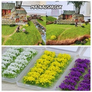 MAINAUSHUI6K 14PCS Flower Nest Manual Material Game Vegetation Sand Table