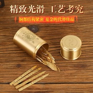 Pure Copper Lottery Holder Household Indoor Bamboo Stick Holder Guanyin Spirit Lottery 100 Lottery 6