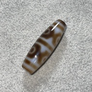 🇲🇾268DZI🚀 六眼虎牙天珠 / Six Eyed Tiger Tooth Dzi / 6 Eyed Dzi / Manik Tibet Sky Kingdom Authentic