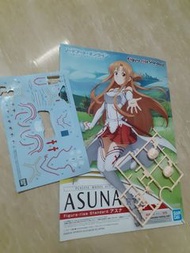 刀劍神域 亞絲娜 asuna 模型水貼 面部手配件 說明書