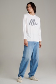 Mc jeans เสื้อยืดแขนยาวผู้ชาย คอกลม MTTZ901