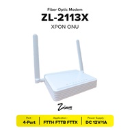 ZimmLink XPON ONU ZL-2113X EPON & GPON ONT 1GE 3FE 2.4G Wifi VOIP USB Fiber Optic Modem