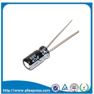 50Pcs 50V 47UF 47UF 50V Aluminum Electrolytic Capacitor Size 6*12MM 50 V / 47 UF Electrolytic Capaci