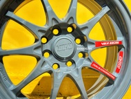 New Car Sport Rim Flow Forming 5.2KG RAYS CE28 Wheels 15x6.5J 8x100/114.3 ET40 NANDO GREY - READY ST