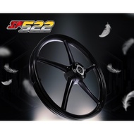 Y16 NON ABS V1 / Y15 100% Ori RCB RACING BOY SP522 SPORT RIM 1.40/1.60 1.60/1.60 1.85X2.50 X17 [ FRO