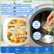 Japan Hot 168 Pcs 5 IN 1 Laundry Capsules Fragrance & Anti-Mite 99% Antibacterial Multi-Purpose Laun