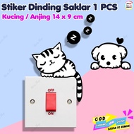 Sleeping Cat Wall Sticker Wallpaper Cat Sticker