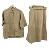 Ebure SETTO Skirt beige Women Direct from Japan Secondhand