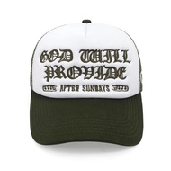 TRUCKER HAT | SKRIEN | GREEN GREEN GREEN | AFTERSUNDAYS TRUCKER CAP