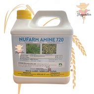 Nufarm Amine 720 4L/Racun Rumpai Menderong|keladi Agas